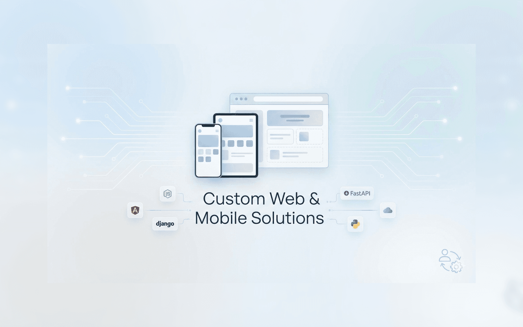 Custom Web & Mobile Solutions project preview